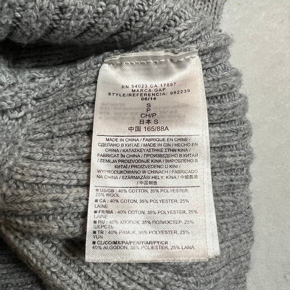 Gap V-Neck Button Up Knit Cardigan Size Small Casual Minimalist Cozy Preppy - Picture 5 of 8